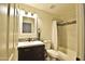 Bathroom featuring tub and shower with vanity at 15764 W Shiloh Ave, Goodyear, AZ 85338