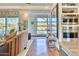 Spacious living room with high-end kitchen and modern appliances at 2409 N 57Th St, Scottsdale, AZ 85257