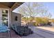 Scenic patio area with desert garden and mountain views at 2409 N 57Th St, Scottsdale, AZ 85257