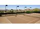 Close up of Community tennis court with mountain views at 11919 N 138Th St, Scottsdale, AZ 85259