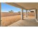 Covered patio with concrete flooring and pillars at 34315 N Sandpiper Trl, Queen Creek, AZ 85144