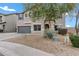 Image of the house and front yard featuring low maintenance desert landscaping at 4473 E Whitehall Dr, San Tan Valley, AZ 85140