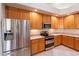 Modern kitchen featuring stainless steel appliances and plentiful cabinets at 4552 E Chuckwalla Cyn, Phoenix, AZ 85044