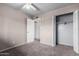 Bedroom featuring a closet, carpet, and neutral paint at 6507 N 44Th Ave, Glendale, AZ 85301