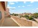 Enjoy neighborhood views from this home's private patio at 6717 E Saddleback Cir, Mesa, AZ 85215