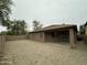 Backyard with gravel surface at 9017 W Kirby Ave, Tolleson, AZ 85353