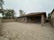 Backyard with gravel surface at 9017 W Kirby Ave, Tolleson, AZ 85353