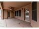 The large covered patio offers a seamless transition to outdoor living, ideal for relaxing and entertaining guests at 14404 N 56Th Pl, Scottsdale, AZ 85254