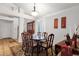 Bright dining room featuring tile floors, natural light, and room to seat six at 1975 E Sunburst Ln, Tempe, AZ 85284