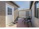 Outdoor patio area showing a charming outdoor space perfect for entertaining and relaxing at 2719 N Greenfield Rd, Phoenix, AZ 85006