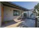 Charming home featuring a covered patio with brick and an outdoor seating area perfect for relaxing at 2719 N Greenfield Rd, Phoenix, AZ 85006