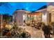 Picturesque patio with cozy seating, vibrant plants, and stylish decor at 31061 N 136Th Ln, Peoria, AZ 85383