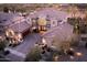 Stunning aerial view of a home featuring a circular driveway and lush landscaping at 31816 N 19Th Ave, Phoenix, AZ 85085