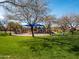 Community playground area with shade and lots of green grass at 31816 N 19Th Ave, Phoenix, AZ 85085