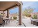 Serene backyard featuring a free-form pool, spa, desert landscaping, and a fire pit, perfect for relaxation at 4228 E Desert Sky Ct, Cave Creek, AZ 85331