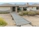 Charming front entry showcasing a stone pathway leading to a beautiful water fountain feature at 5911 E Peak View E Rd, Cave Creek, AZ 85331