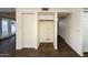 Hallway offering convenient access to bedrooms or closets, perfect for storage and organization at 909 W San Mateo Ct, Gilbert, AZ 85233