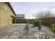Low maintenance backyard with gravel, desert landscaping, and block wall at 1973 N Lewis Pl, Casa Grande, AZ 85122