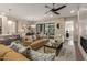 Spacious living room with modern furnishings and an open layout at 5250 E Deer Valley Dr # 246, Phoenix, AZ 85054