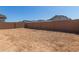 Large backyard featuring block wall and space for customization at 5359 W Las Palmaritas Dr, Glendale, AZ 85302