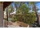 Overhead view of the apartment complex and mature landscaping at 90 W Yavapai St # 20, Wickenburg, AZ 85390