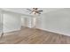 Bright bedroom with neutral walls and floors, offering a serene and spacious retreat at 9606 W Shasta Dr, Sun City, AZ 85351