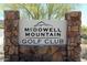 Monument sign for McDowell Mountain Golf Club at 10226 E Pine Valley Rd, Scottsdale, AZ 85255