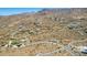 Expansive aerial view showing the desert community's winding roads and unique home placements at 16856 N Mountain Pkwy, Fountain Hills, AZ 85268