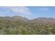 Desert landscape with custom homes nestled amongst the natural vegetation and rolling hillsides at 16856 N Mountain Pkwy, Fountain Hills, AZ 85268