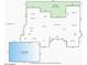 Detailed floor plan showcasing the layout of the house, including bedrooms, living areas, and garage at 3168 S Yaqui Ln, Gold Canyon, AZ 85118