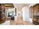 Entryway showcasing tile flooring, wood beam ceiling, and stylish accents at 3168 S Yaqui Ln, Gold Canyon, AZ 85118