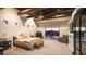 Large main bedroom with wood beam ceiling and sliding glass door to outdoor view at 3168 S Yaqui Ln, Gold Canyon, AZ 85118