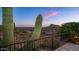 Desert landscape with mountain views and cactus foreground at 3168 S Yaqui Ln, Gold Canyon, AZ 85118