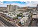 Panoramic aerial view of a vibrant residential community nestled near downtown and iconic landmarks at 3633 N 3Rd Ave # 2016, Phoenix, AZ 85013