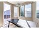 Bright dining area with large windows and access to a private outdoor balcony space at 3633 N 3Rd Ave # 2016, Phoenix, AZ 85013