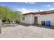 View of home exterior showing clean design and hardscape features at 4116 E Sierra Sunset Trl, Cave Creek, AZ 85331