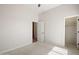 Neutral bedroom with a closet, and a light carpet at 4116 E Sierra Sunset Trl, Cave Creek, AZ 85331