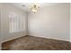 Dining room features tile flooring, bright window with natural light, and modern lighting at 4116 E Sierra Sunset Trl, Cave Creek, AZ 85331
