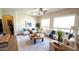 Bright living room features modern furniture, neutral tones, and large windows for ample light at 4116 E Sierra Sunset Trl, Cave Creek, AZ 85331