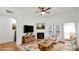Cozy living room with fireplace, TV, and comfortable seating perfect for relaxing and entertaining at 4533 N 22Nd St # 228, Phoenix, AZ 85016