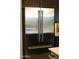 Close-up of a stainless steel refrigerator at 12519 W Oyer Ln, Peoria, AZ 85383