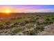 Expansive aerial view of the lush golf course community and nearby desert landscape at sunrise at 19550 N Grayhawk Dr # 2038, Scottsdale, AZ 85255