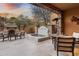 Enjoy a pool and fireplace in your backyard at 20750 N 87Th St # 1137, Scottsdale, AZ 85255