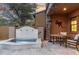 Backyard pool area with a waterfall feature and outdoor furniture at 20750 N 87Th St # 1137, Scottsdale, AZ 85255