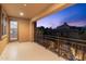 This balcony has great views and railings at 20750 N 87Th St # 1137, Scottsdale, AZ 85255