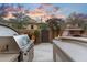 Outdoor kitchen with a great grill at 20750 N 87Th St # 1137, Scottsdale, AZ 85255