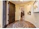 Inviting entryway featuring decorative niche and tile mosaic flooring at 23236 N Caleta Ct, Sun City West, AZ 85375