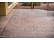 Stamped concrete patio provides a durable and decorative outdoor surface at 23236 N Caleta Ct, Sun City West, AZ 85375