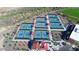 Overhead aerial of the pickle ball courts at 26578 W Piute Ave, Buckeye, AZ 85396