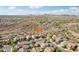 Beautiful aerial view of the neighborhood showcases desert surroundings, community streets, and nearby mountains at 30480 N 128Th Ln, Peoria, AZ 85383